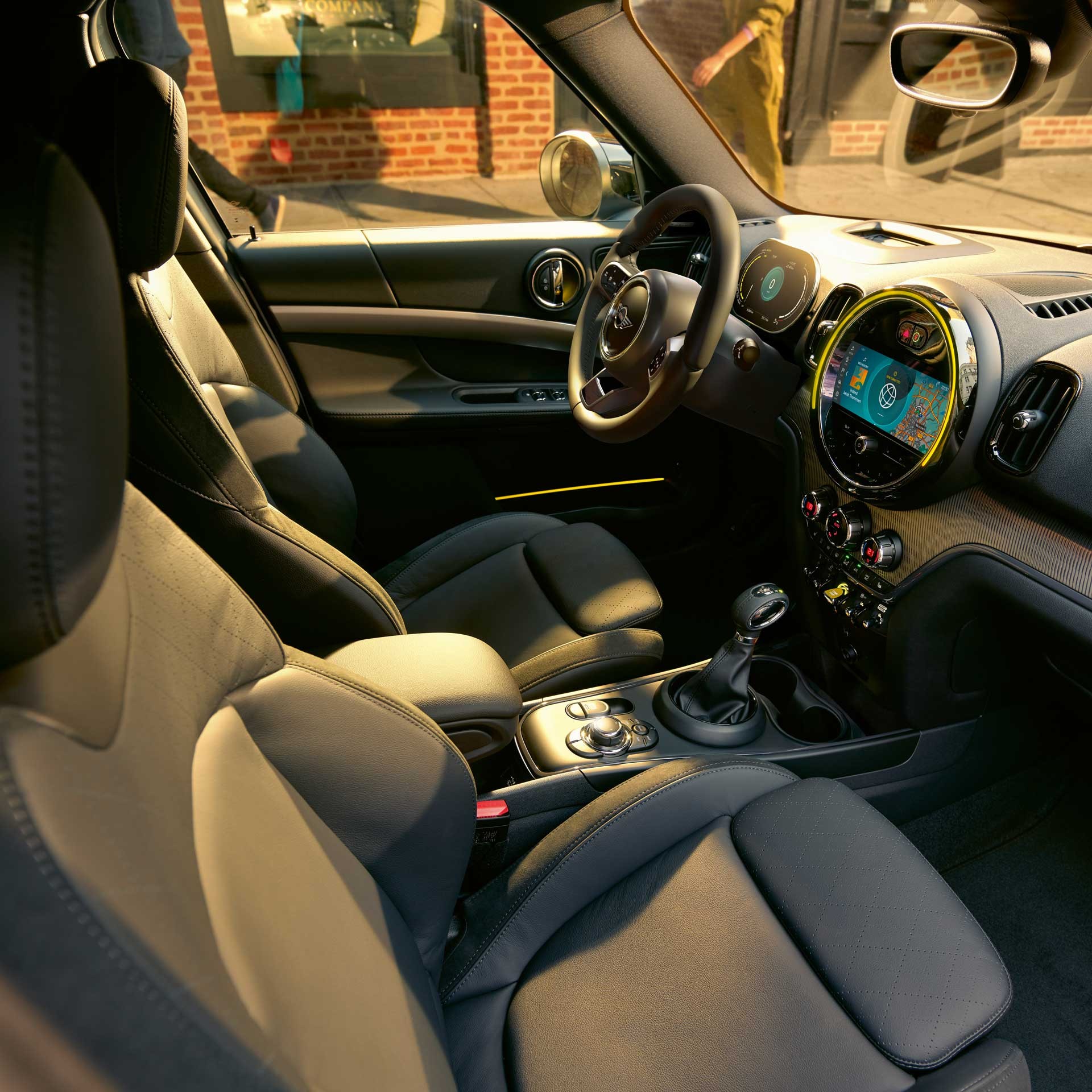 MINI Cooper SE Countryman ALL4  – enterijer – pogled od 360°